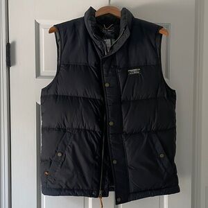 NWT L.L. Bean down vest, men’s S regular.